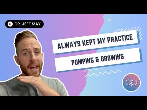 The approach that keeps a practice pumping
