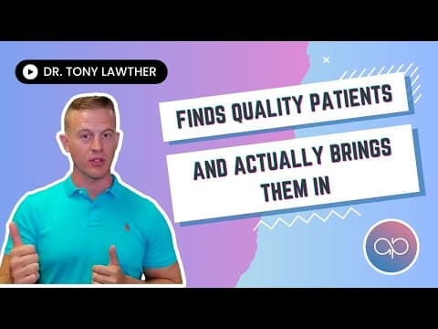 Quality patients, actually through the door